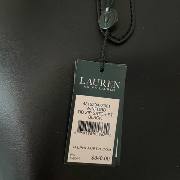 Lauren Ralph Lauren Winford Double-Zip Satchel - Picture 5 of 7